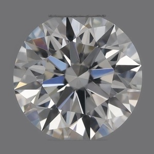 Round diamond — real photo
