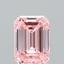 2.03 Ct. Fancy Intense Pink Emerald Lab Grown Diamond