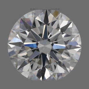 Round diamond — real photo
