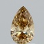 1.00 Ct. Fancy Intense Yellow Pear Lab Grown Diamond