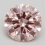1.71 Ct. Fancy Intense Pink Round Lab Grown Diamond