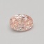 0.37 Ct. Fancy Intense Pink Oval Lab Grown Diamond