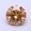 1.09 Ct. Fancy Brown Round Lab Grown Diamond
