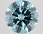 11.00 Ct. Fancy Vivid Blue Round Lab Grown Diamond