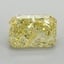 2.11 Ct. Fancy Vivid Yellow Radiant Lab Grown Diamond