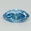 0.95 Ct. Fancy Vivid Blue Marquise Lab Grown Diamond