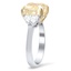 The Sicily Ring, smalltop view on a hand