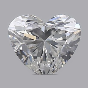 Heart diamond — real photo
