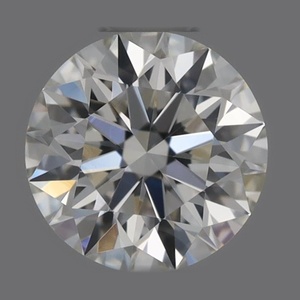 Round diamond — real photo