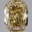 3.51 Ct. Fancy Intense Yellow Cushion Lab Grown Diamond