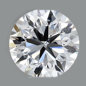 Round diamond — real photo