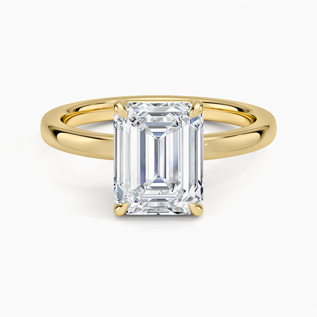 Dara Low-Profile Solitaire Ring