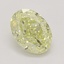 1.02 Ct. Fancy Light Yellow Oval Diamond