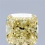 1.45 Ct. Fancy Intense Yellow Cushion Lab Grown Diamond