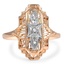 Retro Diamond Vintage Ring