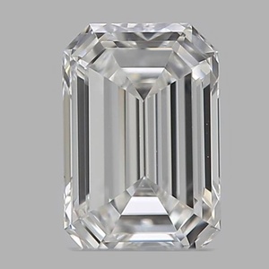 Emerald diamond — real photo