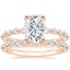 14KR Moissanite Marseille Diamond Bridal Set (1/2 ct. tw.), smalltop view
