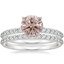 Platinum Petite Shared Prong Bridal Set (1/2 ct. tw.)