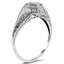The Xolani Ring, smalltop view on a hand