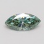 1.07 Ct. Fancy Vivid Green Marquise Lab Grown Diamond
