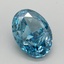 2.17 Ct. Fancy Vivid Blue Oval Lab Grown Diamond