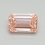 1.01 Ct. Fancy Vivid Pink Emerald Lab Grown Diamond