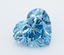 2.57 Ct. Fancy Vivid  Blue Heart Lab Grown Diamond