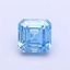 1.07 Ct. Fancy Vivid  Blue Asscher Lab Grown Diamond