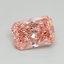 2.51 Ct. Fancy Vivid Pink Radiant Lab Grown Diamond