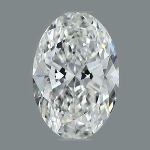 Oval diamond — real photo