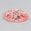 3.09 Ct. Fancy Vivid  Pink Marquise Lab Grown Diamond