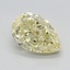 1.65 Ct. Fancy Yellow Pear Lab Grown Diamond