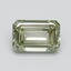 0.80 Ct. Fancy Intense Green Emerald Lab Grown Diamond
