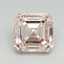 5.05 Ct. Fancy Pink Asscher Lab Grown Diamond