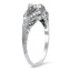 The Genna Ring, smalltop view on a hand