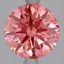 2.08 Ct. Fancy Vivid Pink Round Lab Grown Diamond