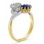 The Glavcia Ring, smalltop view on a hand