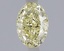 1.07 Ct. Fancy Yellow Oval Lab Grown Diamond