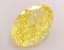 6.52 Ct. Fancy Vivid  Yellow Oval Lab Grown Diamond