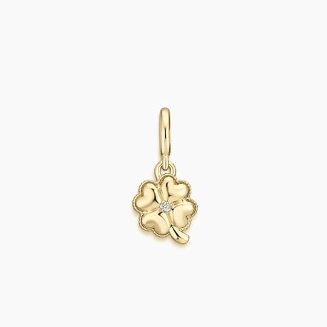 Four-Leaf Clover Diamond Charm