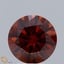 2.13 Ct. Fancy Deep Orange Round Lab Grown Diamond
