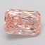 5.03 Ct. Fancy Vivid Pink Radiant Lab Grown Diamond
