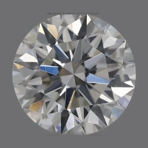 Round diamond — real photo