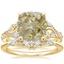 18K Yellow Gold Begonia Vine Diamond Ring (1/2 ct. tw.) with Yvette Diamond Ring