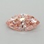 1.03 Ct. Fancy Vivid Pink Marquise Lab Grown Diamond