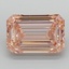 4.03 Ct. Fancy Intense Pink Emerald Lab Grown Diamond