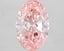 3.01 Ct. Fancy Vivid Pink Oval Lab Grown Diamond
