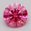 0.62 Ct. Fancy Vivid  Pink Round Lab Grown Diamond
