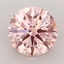 3.04 Ct. Fancy Intense Pink Round Lab Grown Diamond
