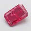 9.38 Ct. Fancy Vivid Red Radiant Lab Grown Diamond